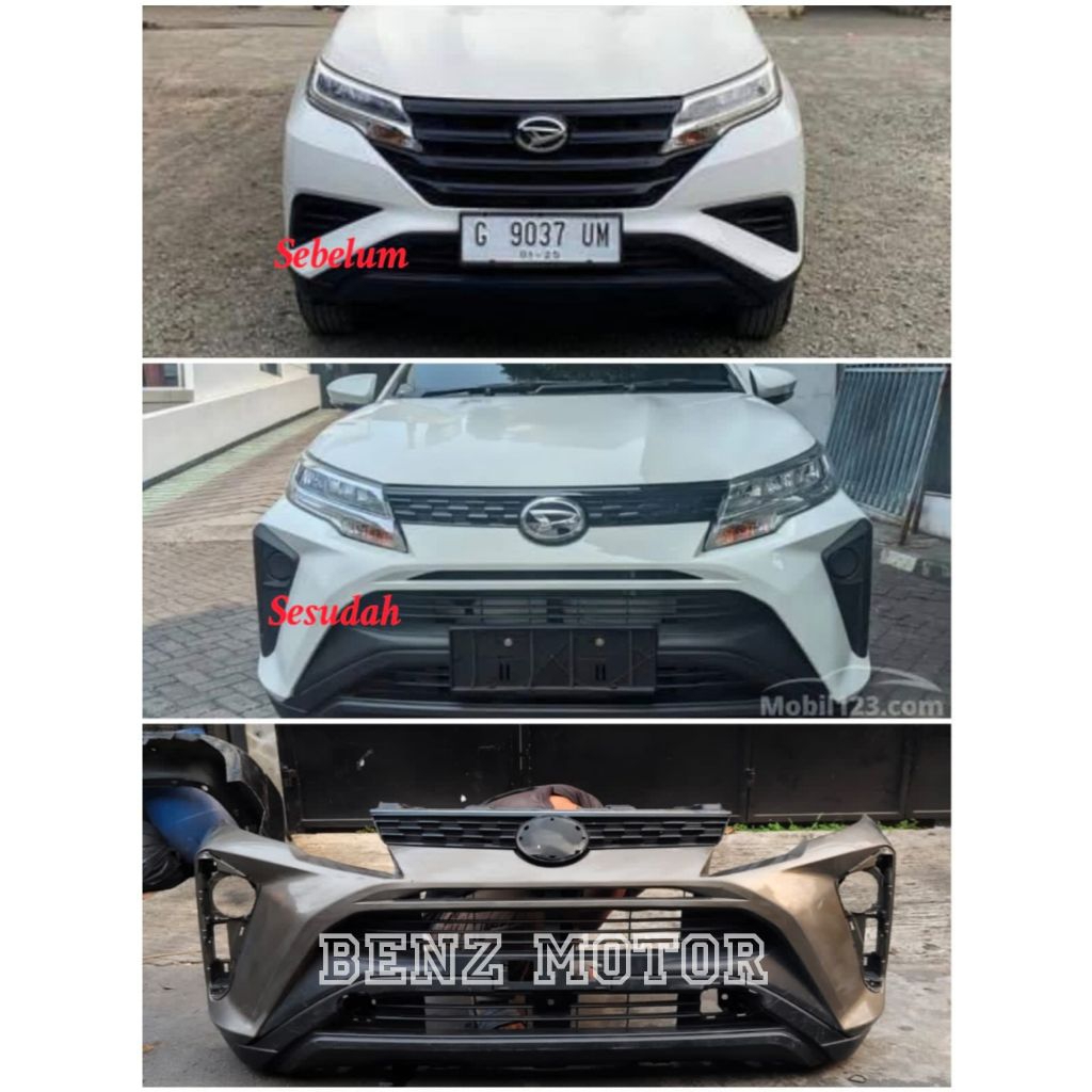 Bemper Bumper Depan Daihatsu New Terios