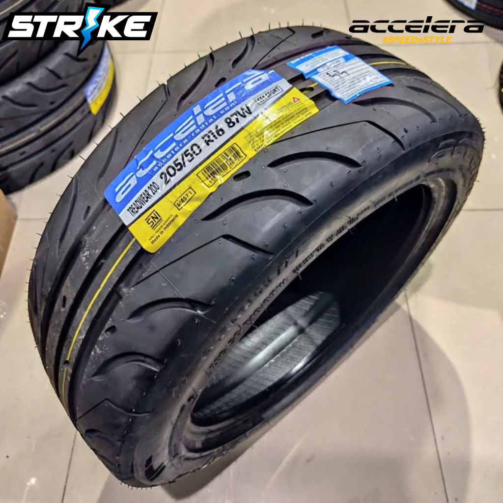 BAN SEMI SLICK 205 50 R16 ACCELERA 651 SPORT|BAN SEMI SLICK BUAT VELG RACING RING 16