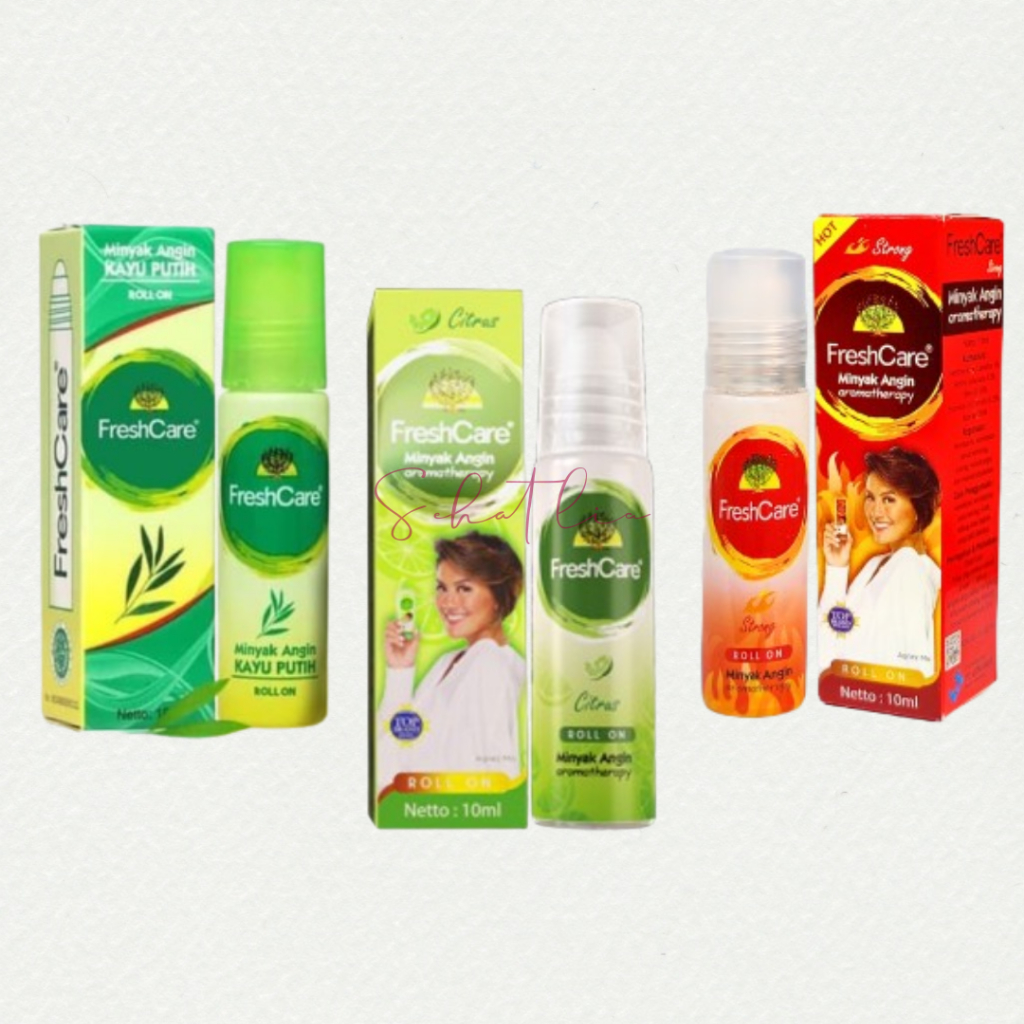 FreshCare Strong Hot (Merah) | FreshCare Kayu Putih 10 ml