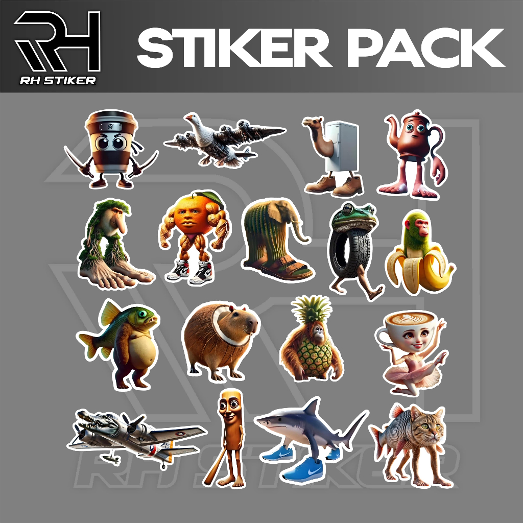 

Sticker Aesthetic Anomali Italian Viral untuk Laptop Case Tumbler Dsb