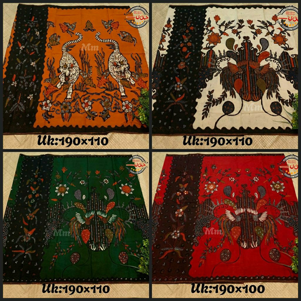 KAIN SARUNG BATIK TULIS MADURA PEMEKASAN BANGSAWAN SANTRI MARLENA