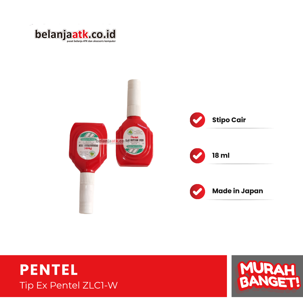 

Tip Ex Pentel ZLC1-W / Stipo Cair