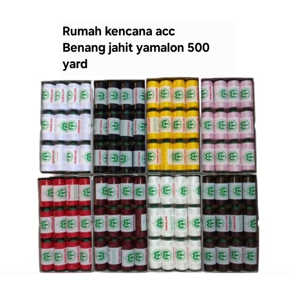 Benang Jahit Yamalon 500 Yard /Lusin