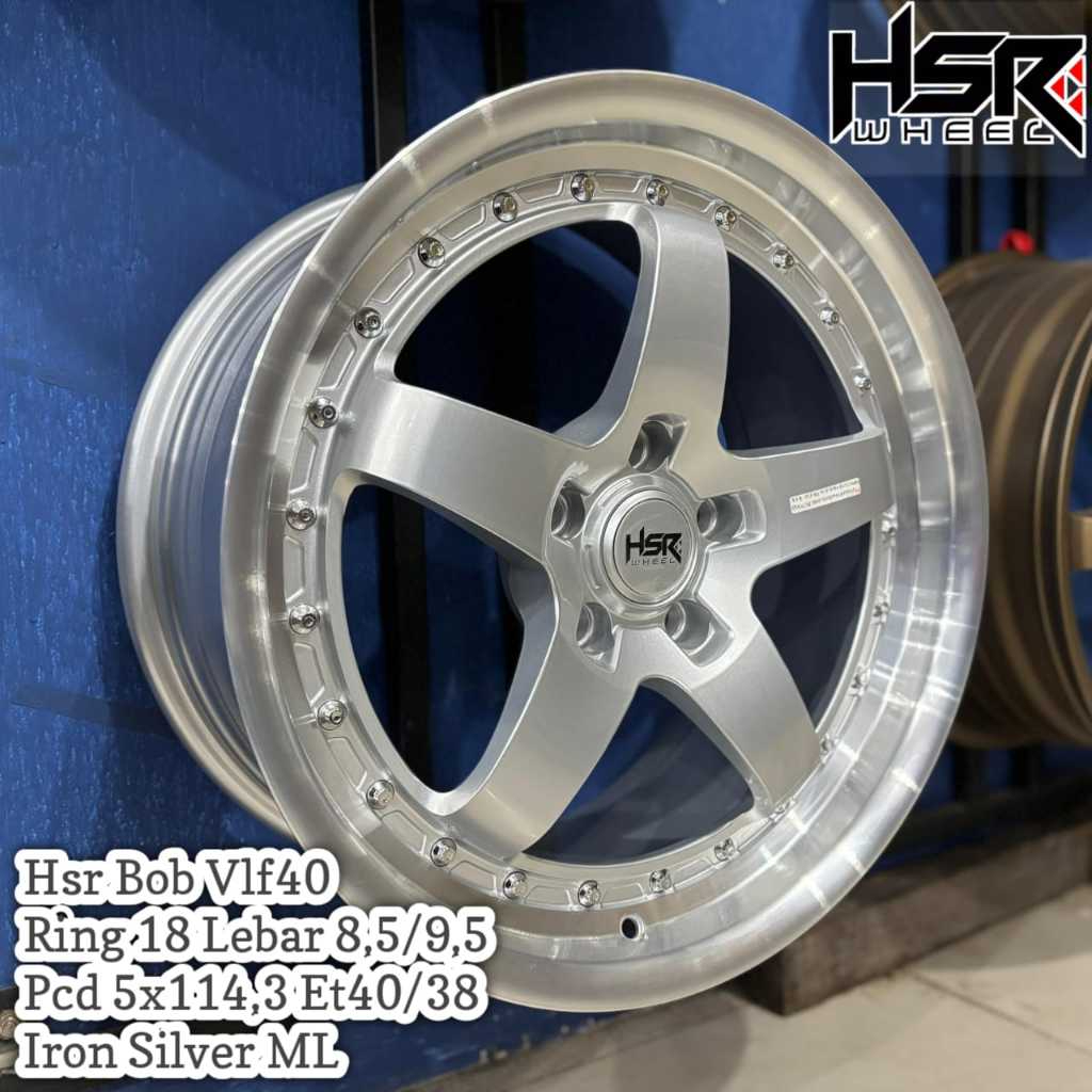 velg mobik celong ring 18 untuk innova, terios, camri,xpander, rush,harier,grandia dll hsr r18