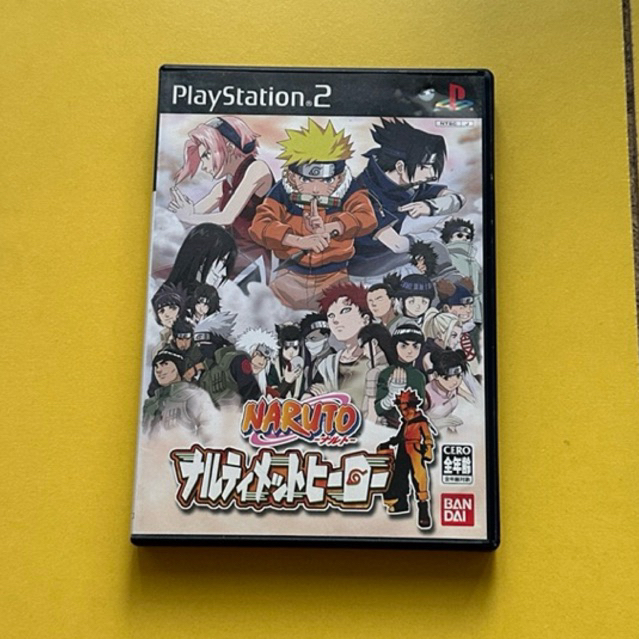 Game Ps2 Naruto ultimate hero JPN