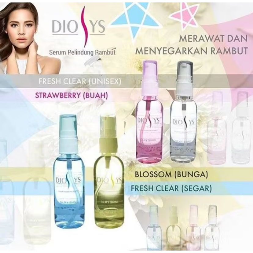 Diosys Vitamin Rambut / Diosys Pelimdung Rambut / Diosys Serum Vit E