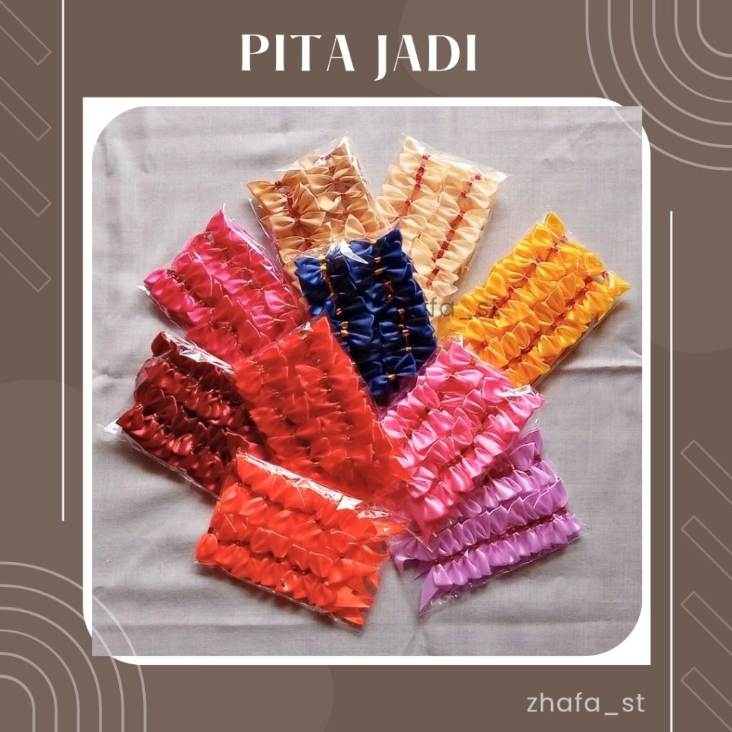 

[25 Pcs] Pita Jadi | Pita Tempel | Pita Souvernir