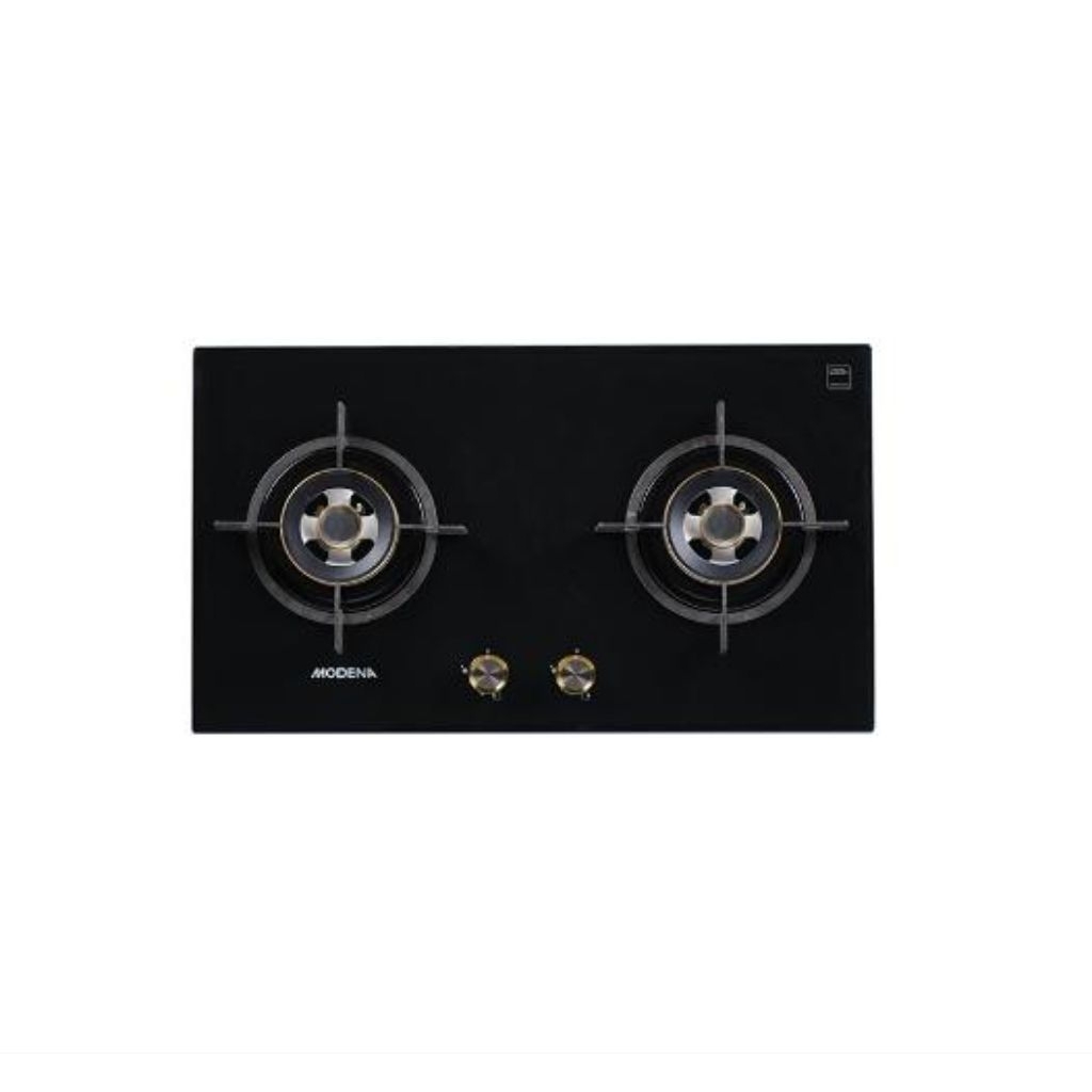 Kompor Tanam MODENA 2 Tungku BH-2725-GABK Kompor tanam 2 Tungku Modena BH 2725 GABK