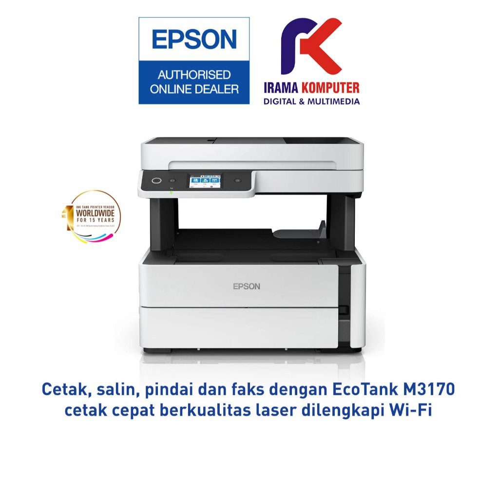 Printer EPSON M3170 Monochrome - EPSON M3170 Ink Tank Printer