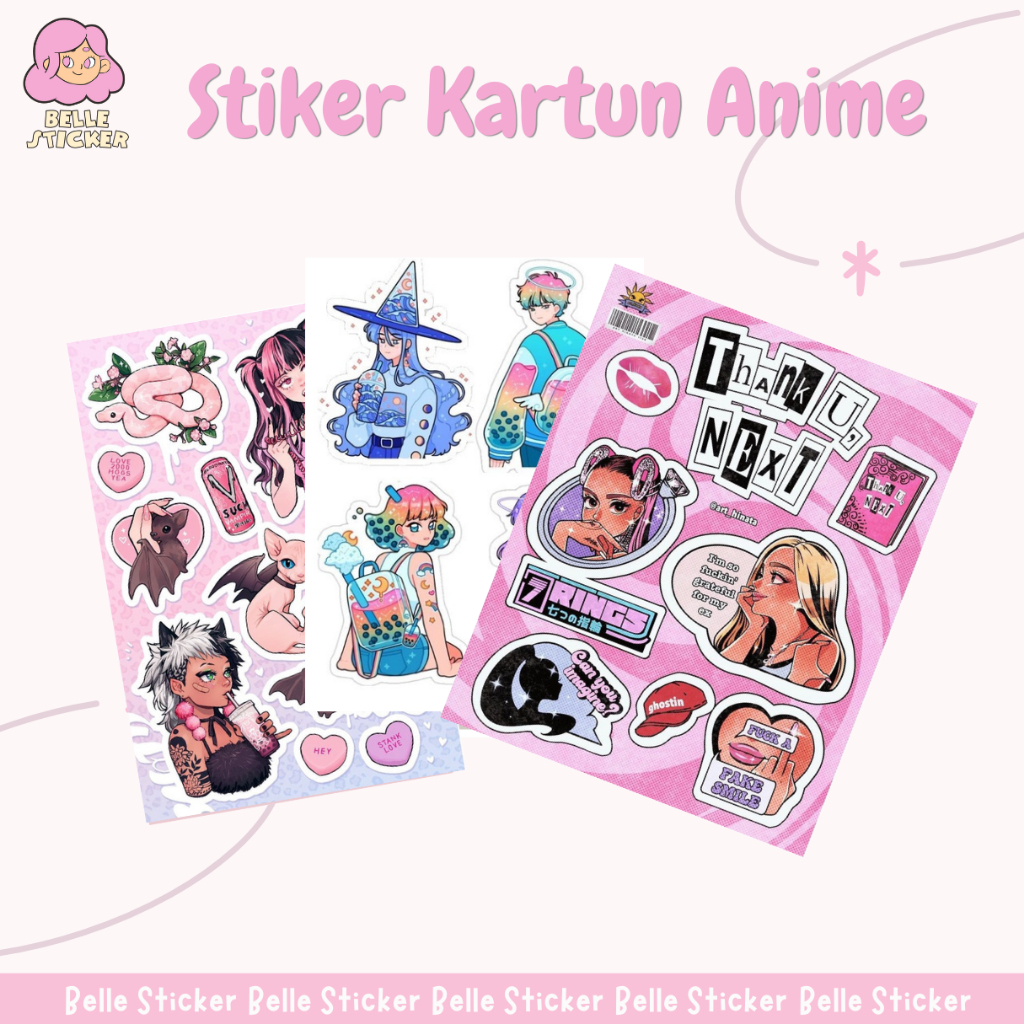 

Stiker Kartun Anime Lucu Sticker Laptop Sticker Tumblr Sticker Lucu Sticker Diary (Bisa COD)