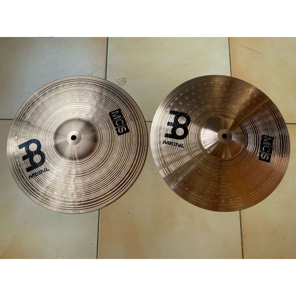 Cymbal Meinl MCS 1set HiHat Cymbal Crash Cymbal Ride Cymbal Original