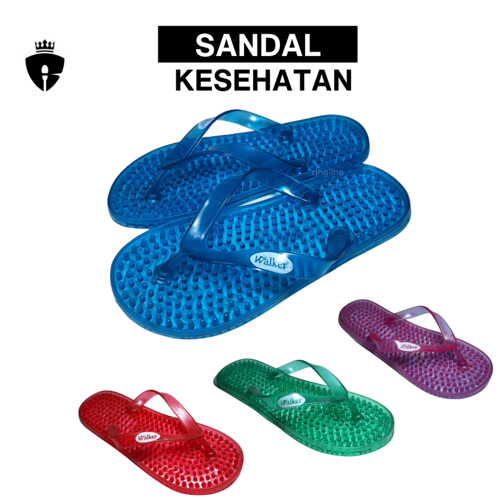 SANDAL REFLEKSI DURI KECIL WALKER SANDAL KESEHATAN REMATIK