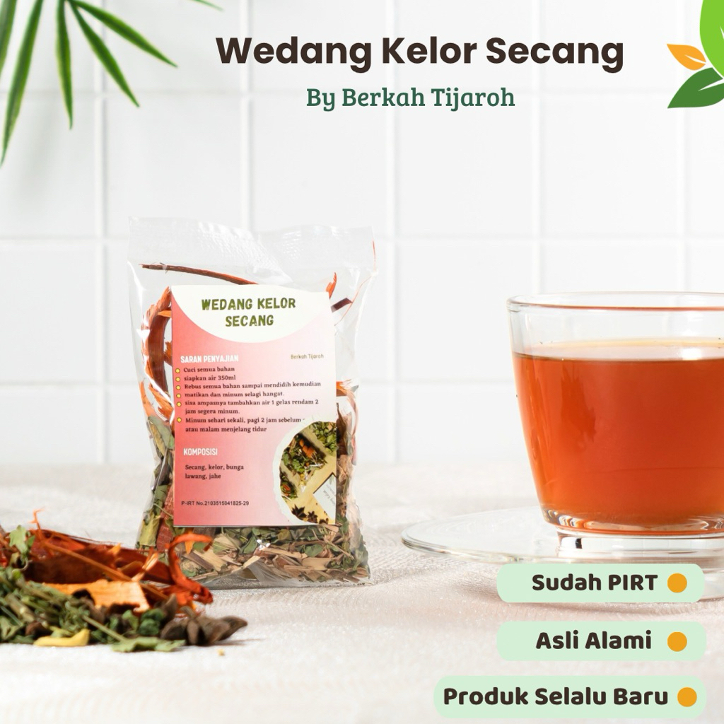 

Wedang Kelor Jahe Secang Bunga Lawang Pekak Sereh Atasi Asam Urat Rematik Kolesterol Kanker