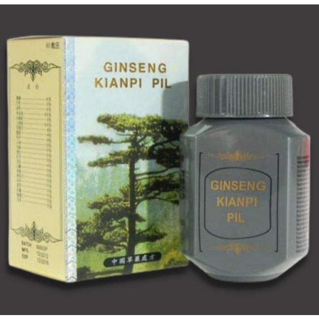 BADAN (Original BPOM) Kianpi Pil Ginseng Kapsuma Obat Penggemuk Terampuh
