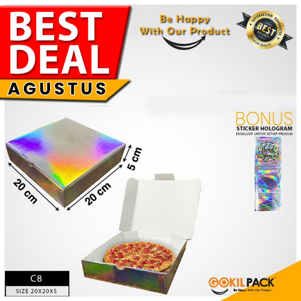 

Kotak Kue|Hologram|Kado|Serbaguna|Packaging|Cake|Box|Dus|C8