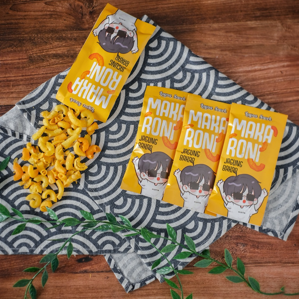 

200 PCS MAKARONI KRIUK BERHADIAH CUSTOM RASA 6 PILIHAN RASA JUAL ECER 1000 UNTUNG BANYAK HALAL LEZAT GURIH Camilan Food Cemilan Pedas