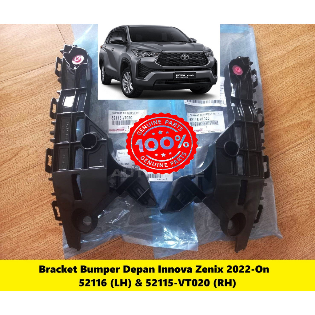Bracket Bumper Depan Innova Zenix 2022-Terbaru Support Front Bumper Innova Zenix