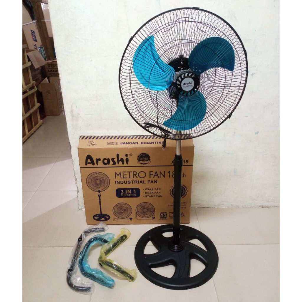 Kipas angin Tornado Arashi Metro fan 18inch