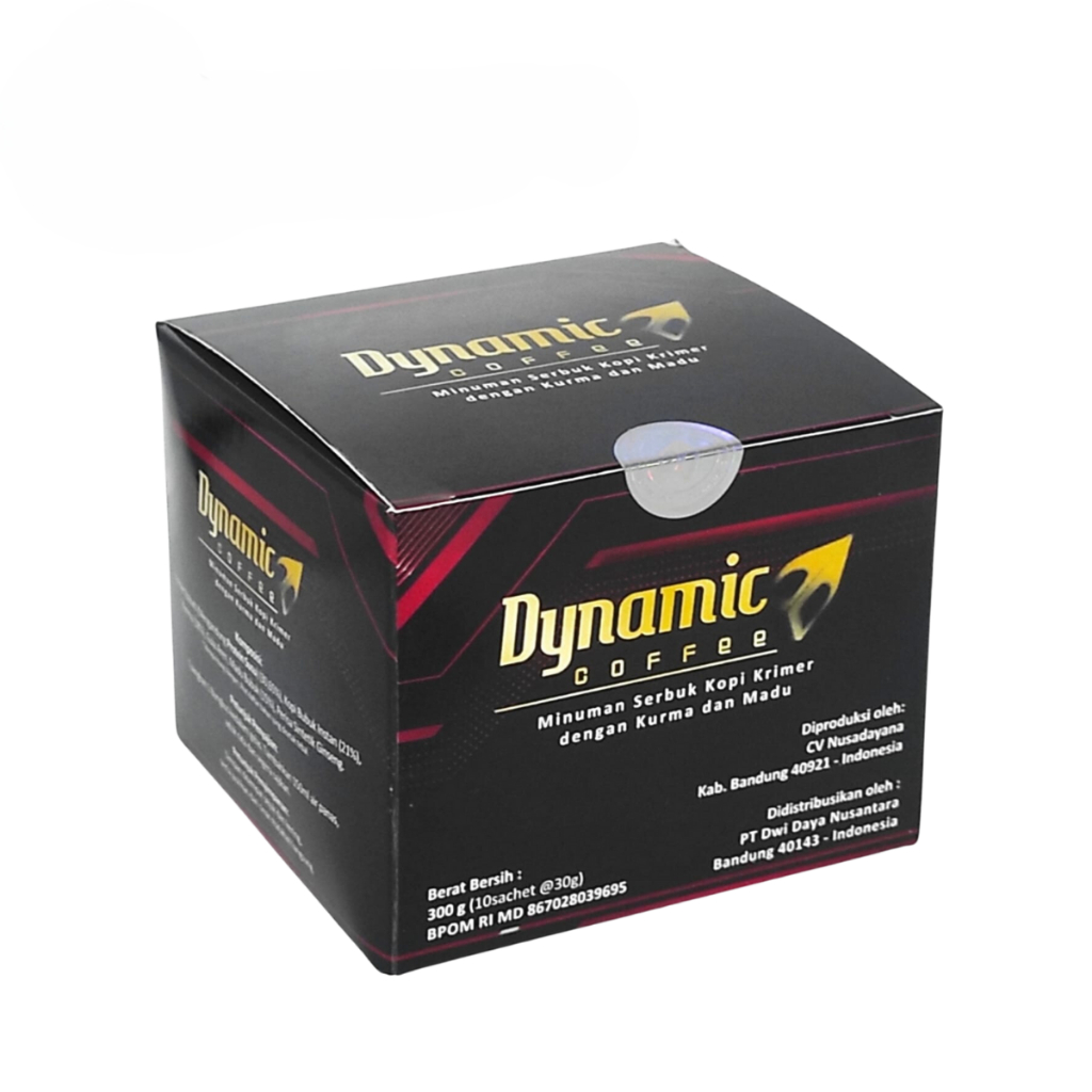 

KOPI DYNAMIC KEMASAN TERBARU 1 BOX ISI 10 SACHET