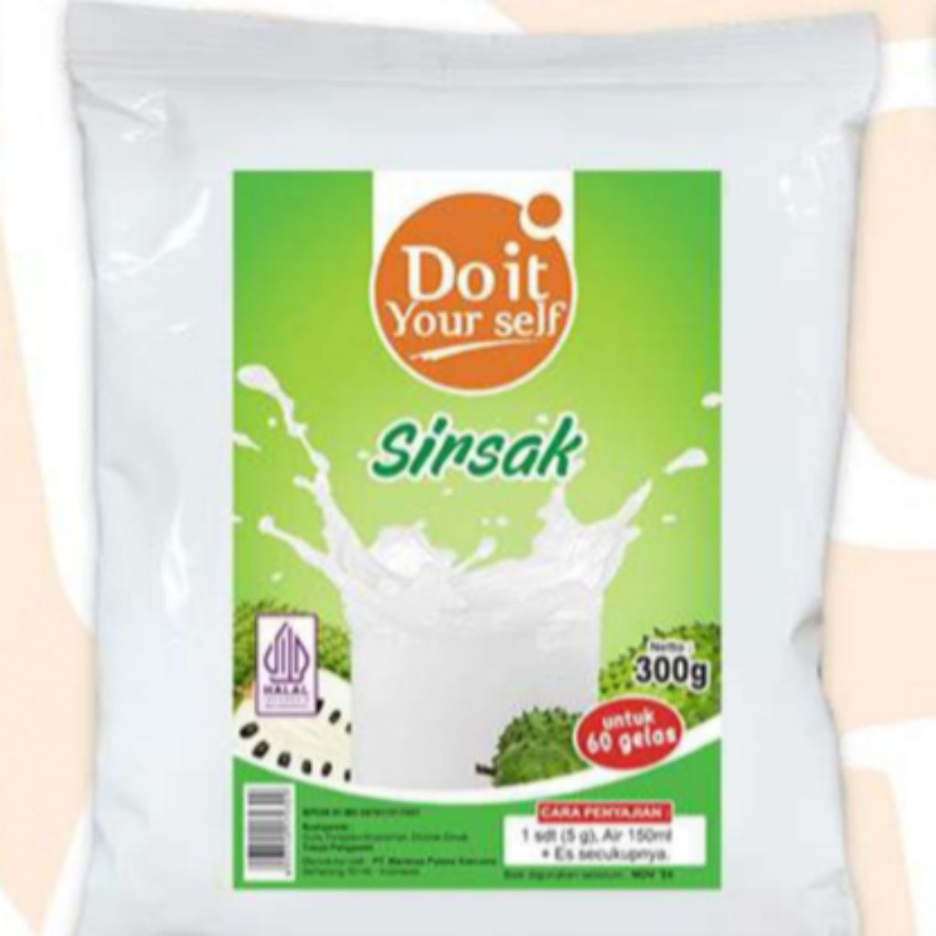 

DIY Powder Minuman Buah Sirsak 300gr