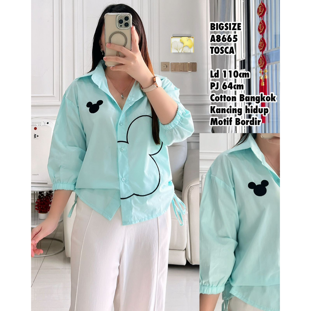 QUINNY-KEMEJA WANITA TERBARU-KEMEJA BIGSIZE-KEMEJA WANITA IMPORT-KEMEJA JUMBO-KEMEJA WANITA BANGKOK