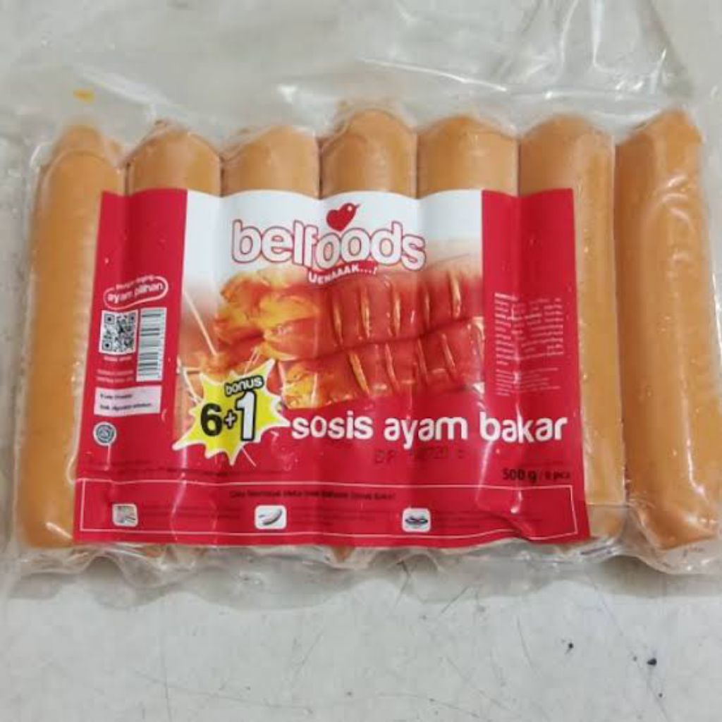 

Belfoods sosis bakar 500 gr (Frozen Food)