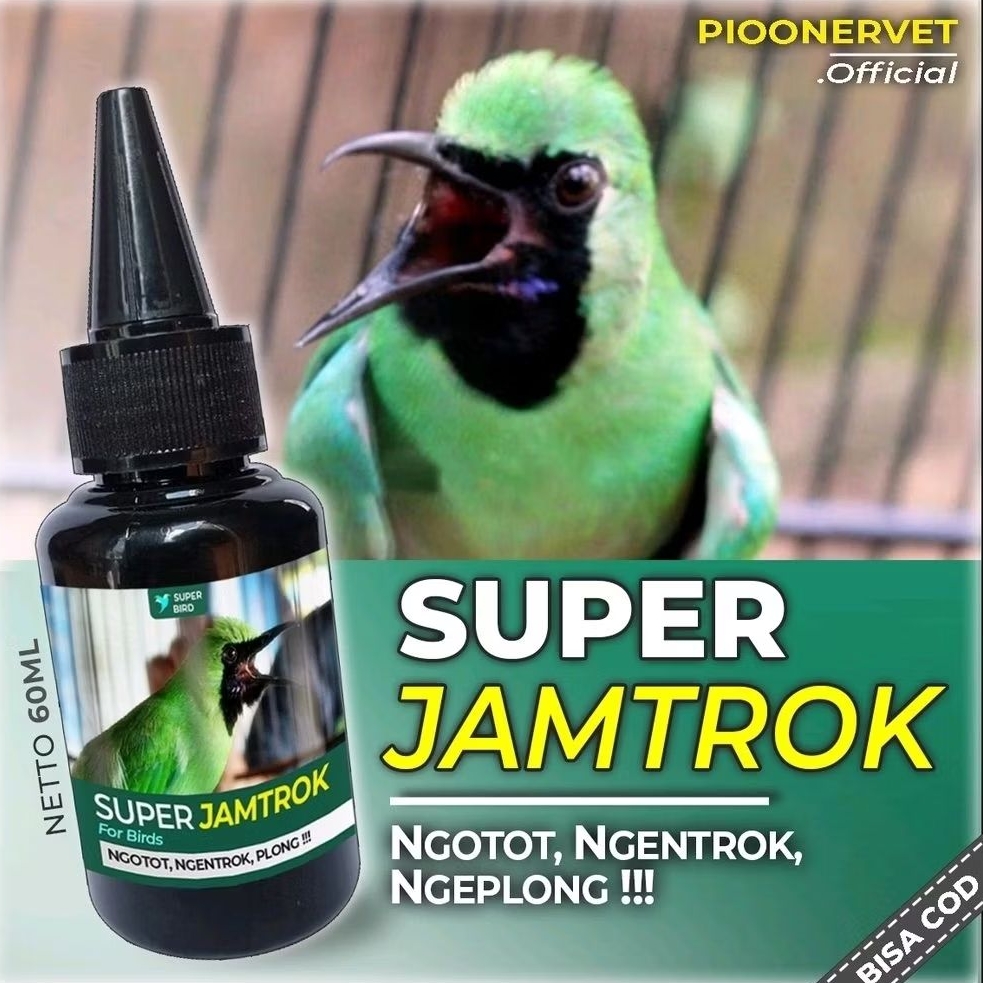 Vitamin Burung Cucak Ijo SUPER JAMTROK Penggacor Merangsang Bunyi