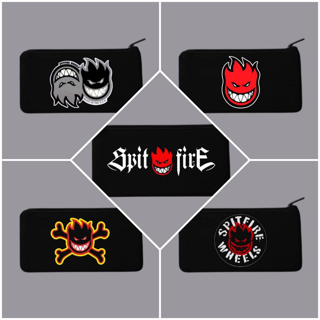 

Tempat pensil spitfire/Tepak spit fire kanvas premium/Tempat alat tulis/Tempat kosmetik/Tempah hp/Tempat dokumen kartu/Pouch