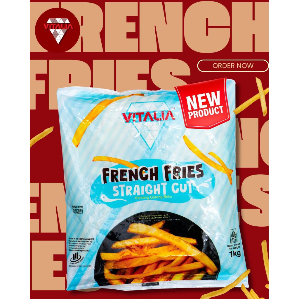 

VITALIA Kentang Straight Cut 1Kg