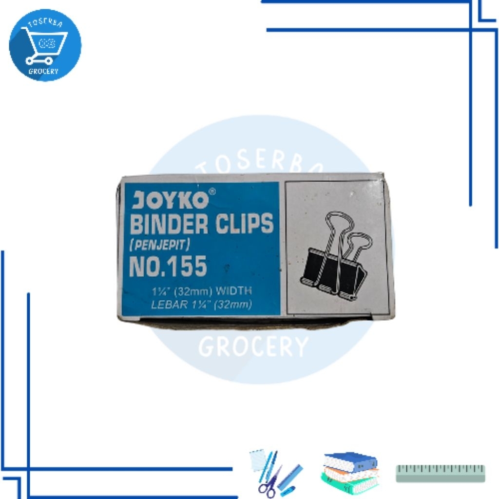 

Binder Clips Joyko No 155 Ukuran 32mm