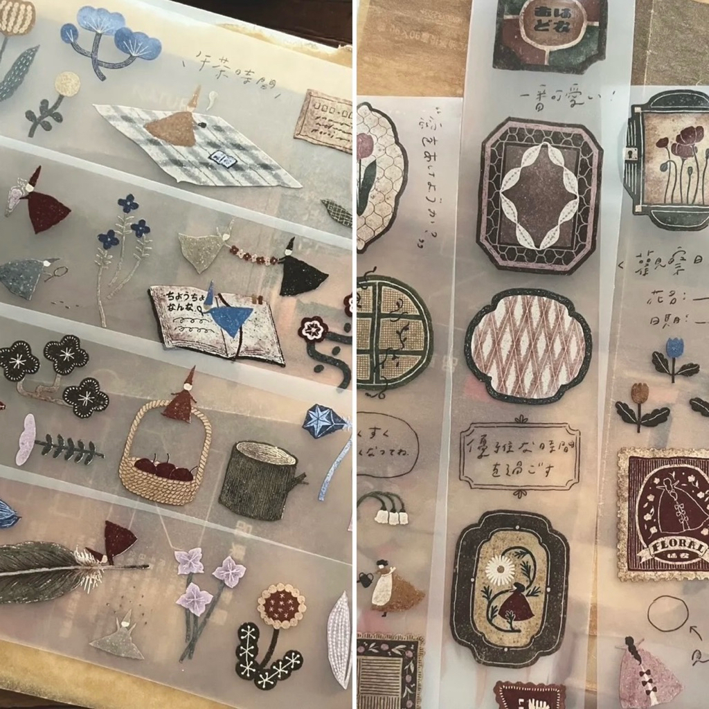 

[Sample per loop] Breezy Studio PET Tape - Forest of flower / flower window