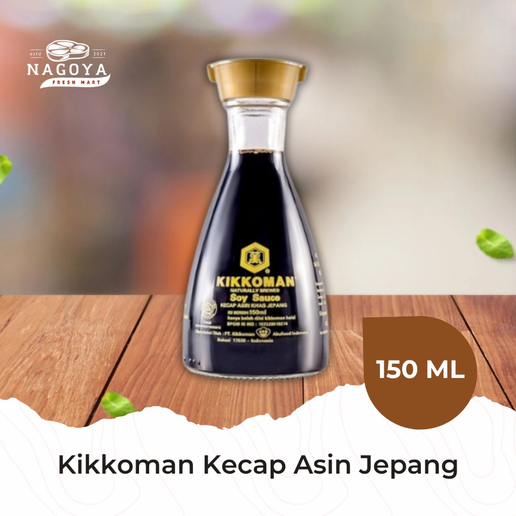 

Kikkoman Kecap Asin Jepang 150 ML | Marinasi | Grill | Cocol