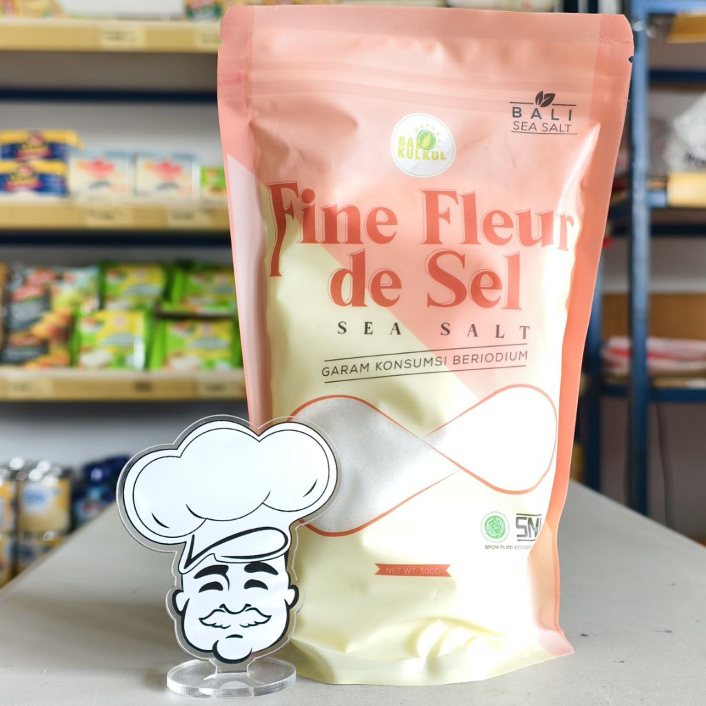 

Bali Kulkul Fine Fleur De Sek Sea Salt 500Gr / Garam Sea Salt / Garam Sea Salt Halus