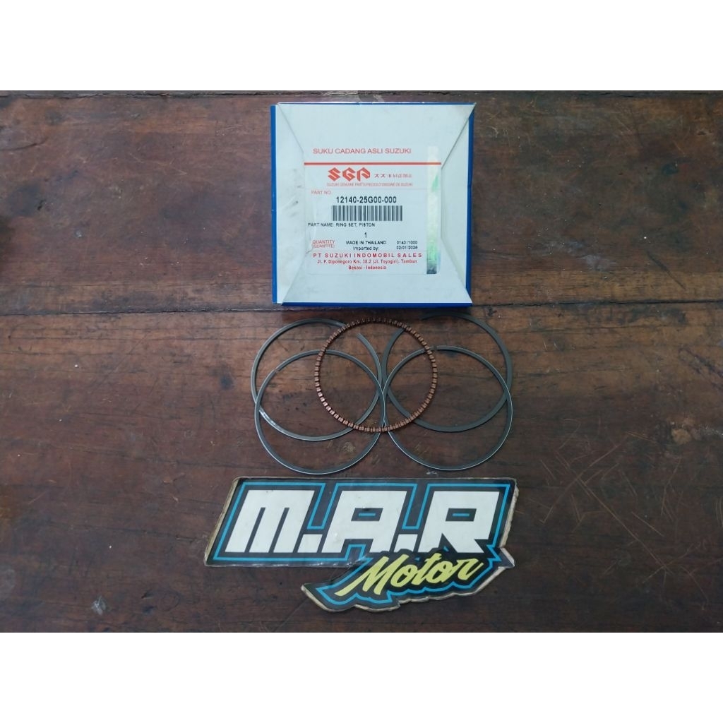 Ring Piston Seher Satria Fu Ori SGP