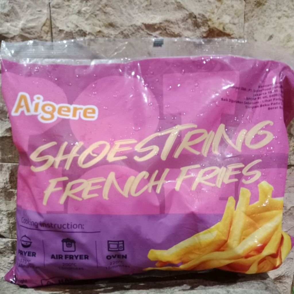 

AIGERE 1 KG FRENCH FRIES SHOESTRING