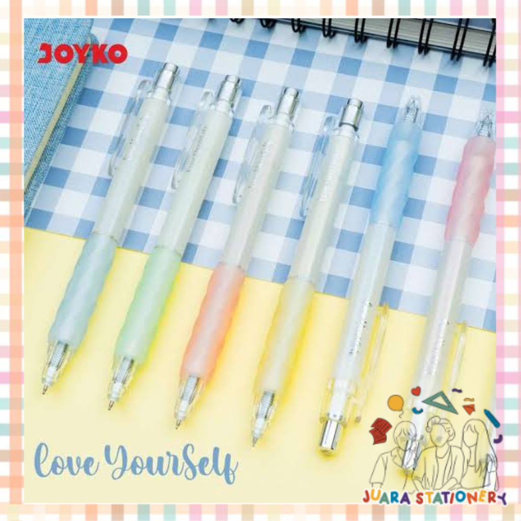 

(324) Pulpen Joyko GP-412 Gel 0.5 mm [LUSIN /12 PCS] / Pulpen Gel Retractable Pen
