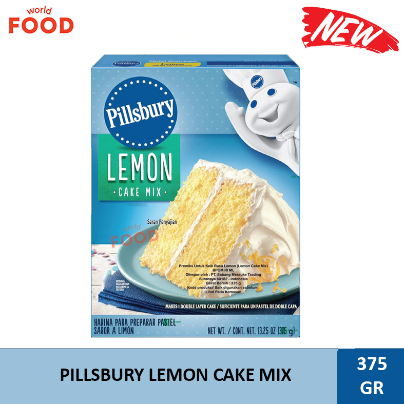 

PILLSBURY LEMON CAKE MIX 375GR