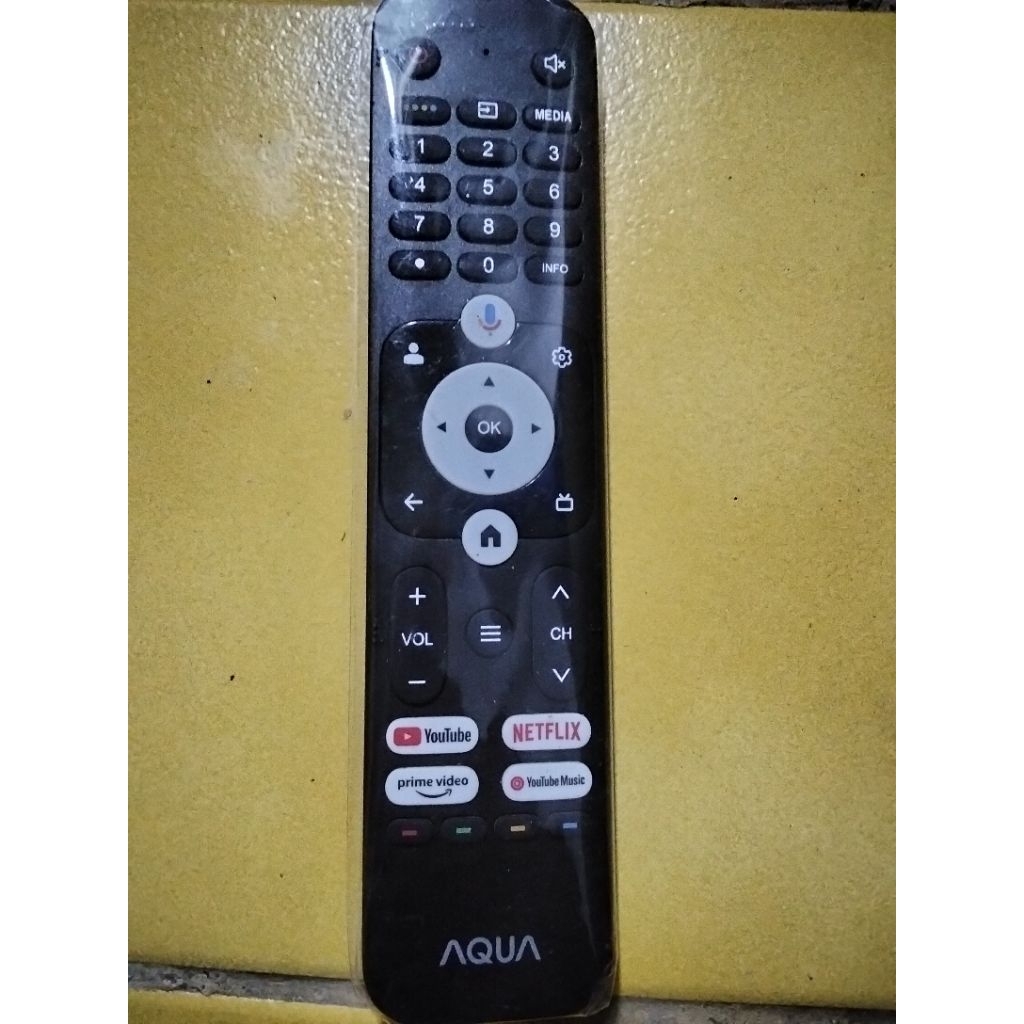 remote tv LED android AQUA voice command