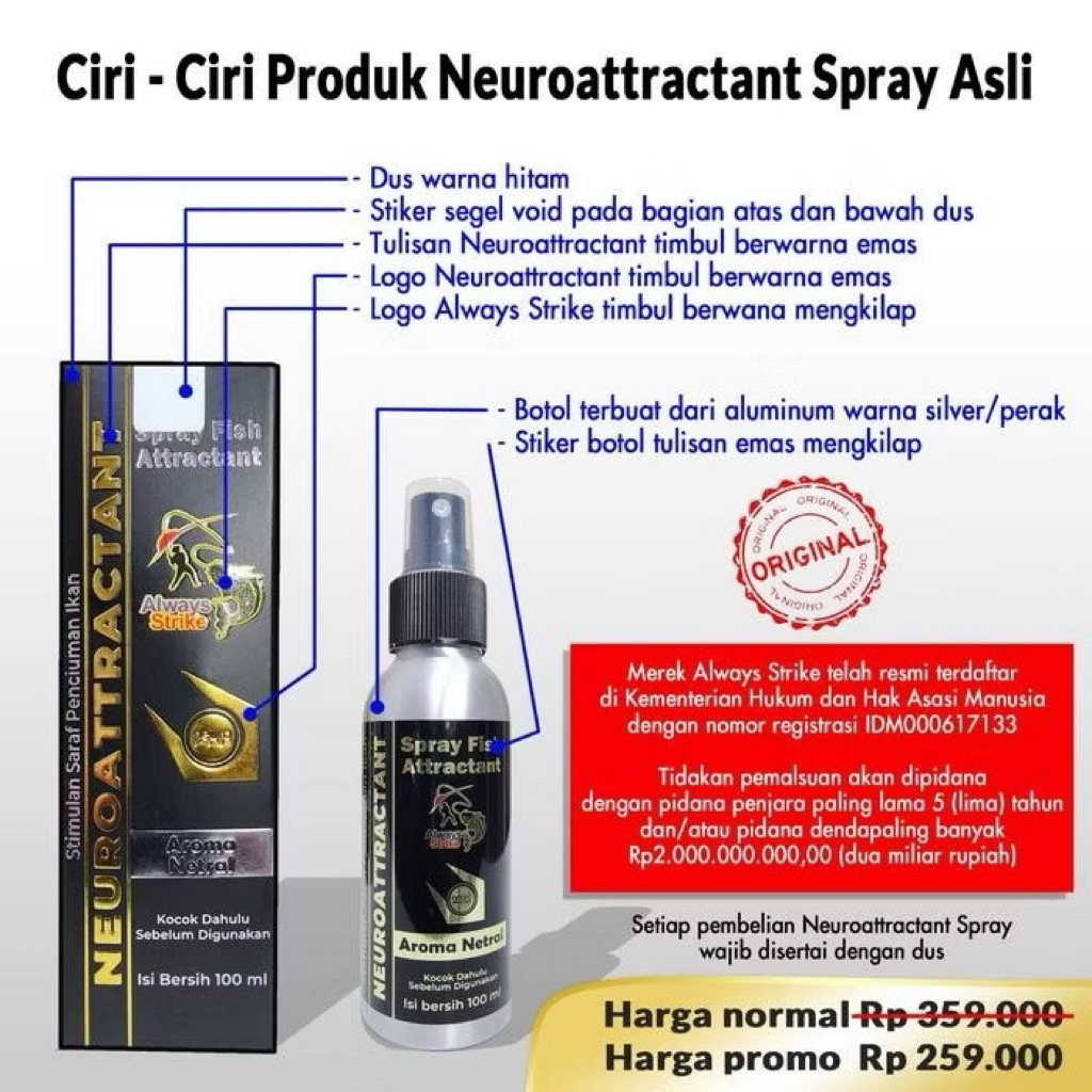 NEUROATTRACTANT SPRAY 100% ORIGINAL