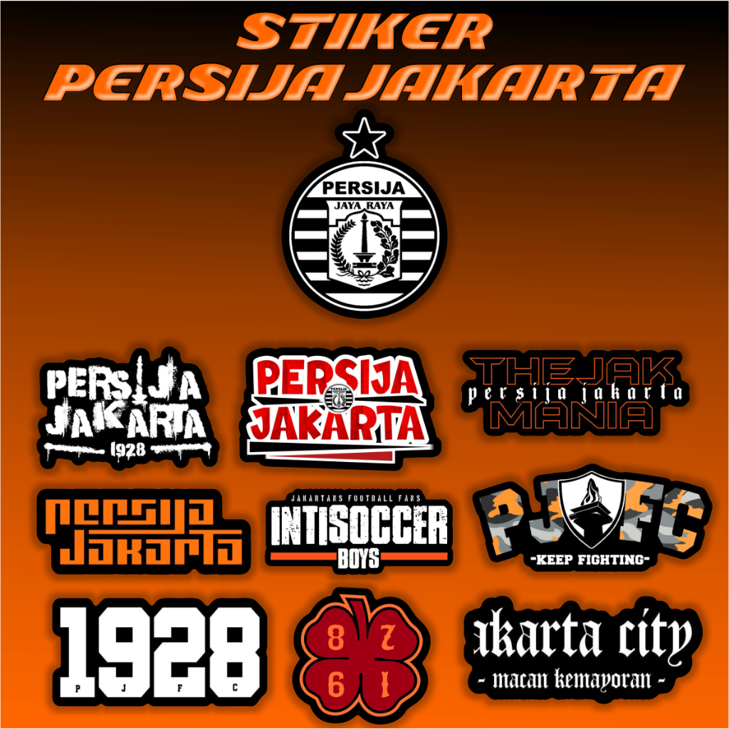 

Custom Stiker Persija Jakarta Vinyl GLossy Cutting