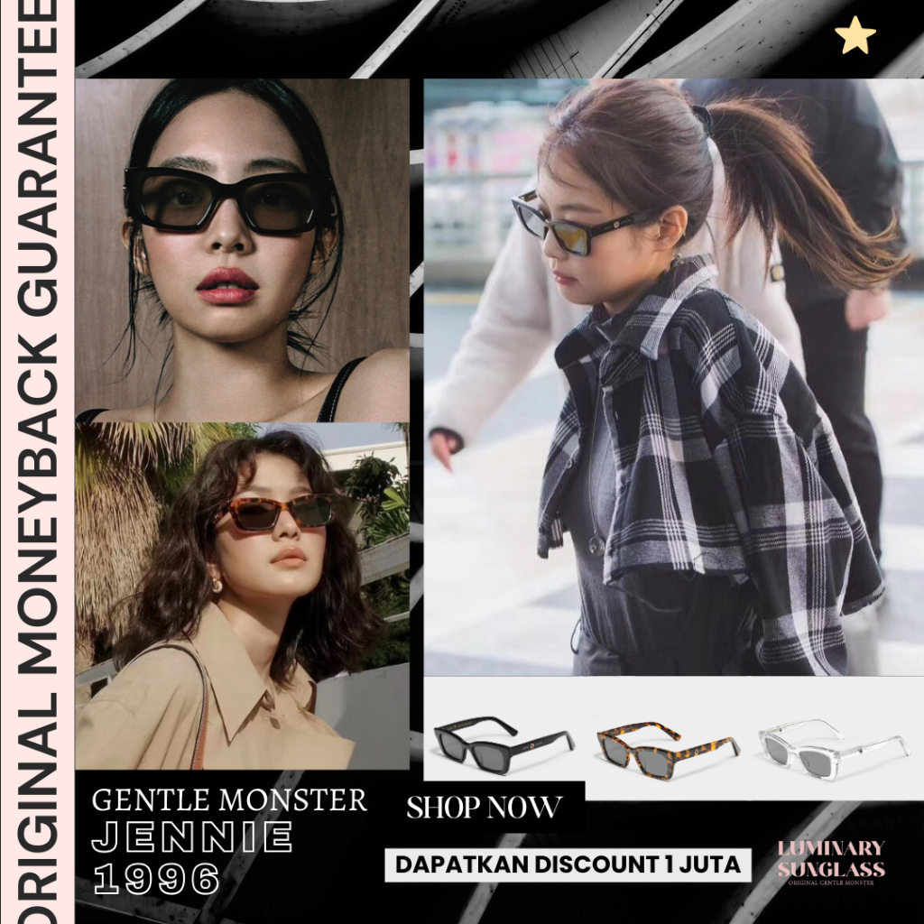 [ORIGINAL] GM Jennie 1996 Sunglasses / Kacamata Hitam / Glasses