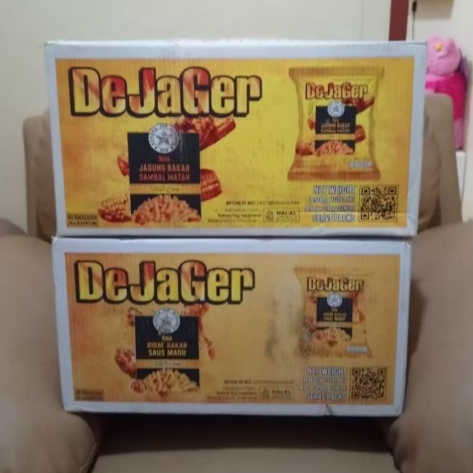 

Chiki Berhadiah Dejager 1 Dus 40 Pcs