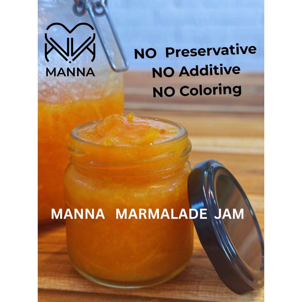 

MANNA MARMALADE JAM SELAI ORANGES ASLI, Selai Jeruk orange,untuk Roti rasa buah asli