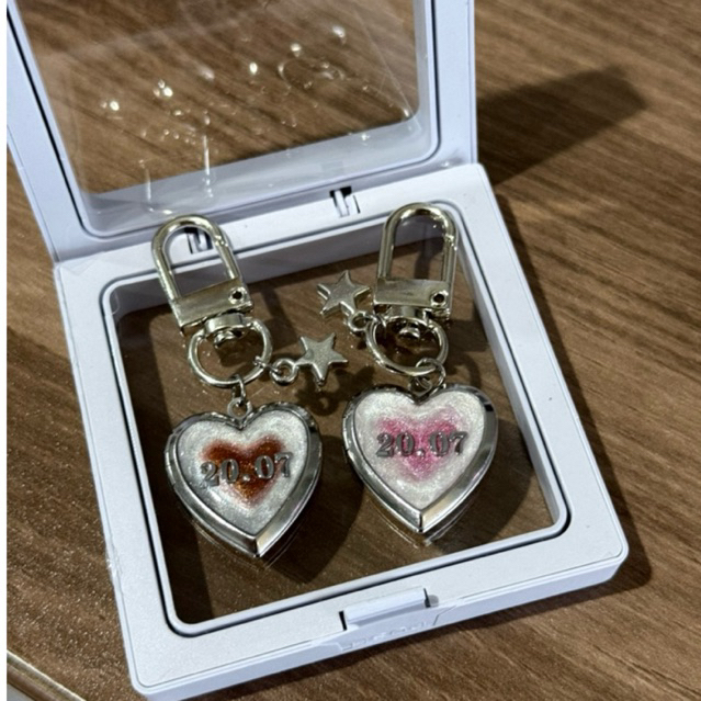 Heart Locket Necklace/Kecyhain for Overseas Order
