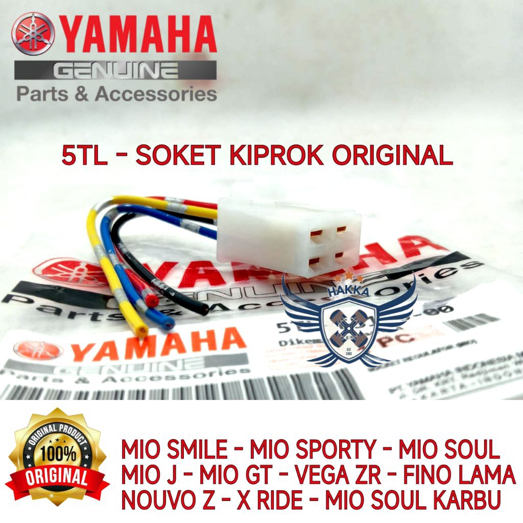 5TL/54P ORIGINAL SOKET KIPROK YAMAHA MIO SOUL, SOKET KIPROK YAMAHA MIO SPORTY, SOKET KIPROK YAMAHA M