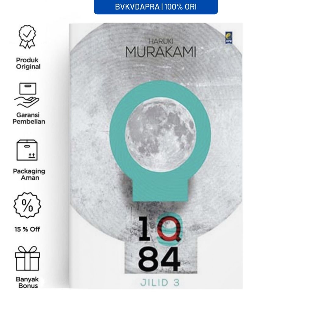 1Q84 Jilid 3 - Haruki Murakami - Gramedia