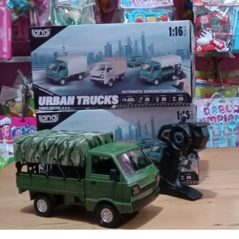 mainan mobil truk doreng rc - mainan anak - mobil rc