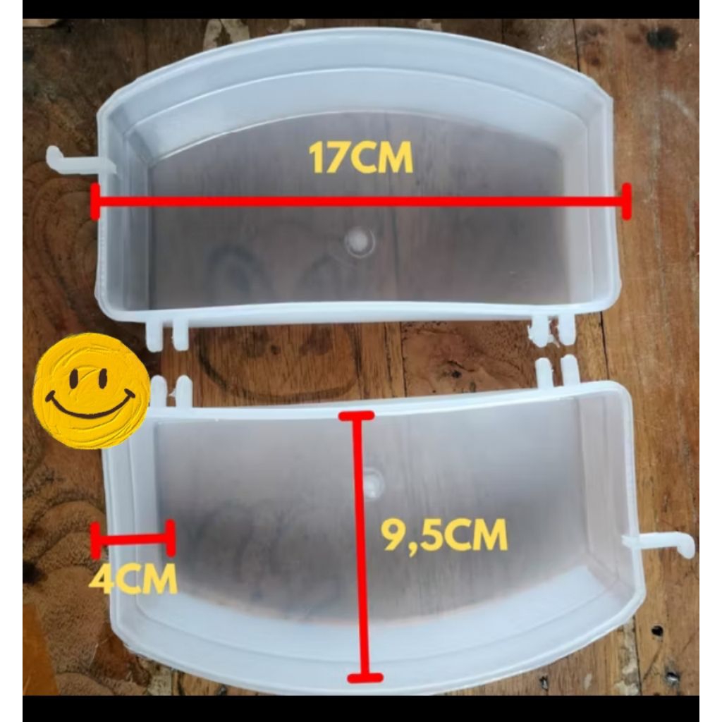 cepuk bak mandi burung oval jumbo lentur kuat dan awet tahan lama