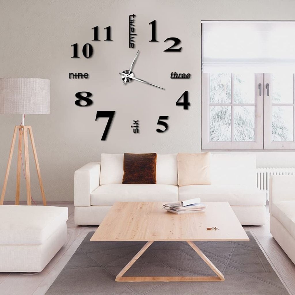 02 Jam Dinding Aesthetic Jam Dinding Besar Jam Dinding Tempel