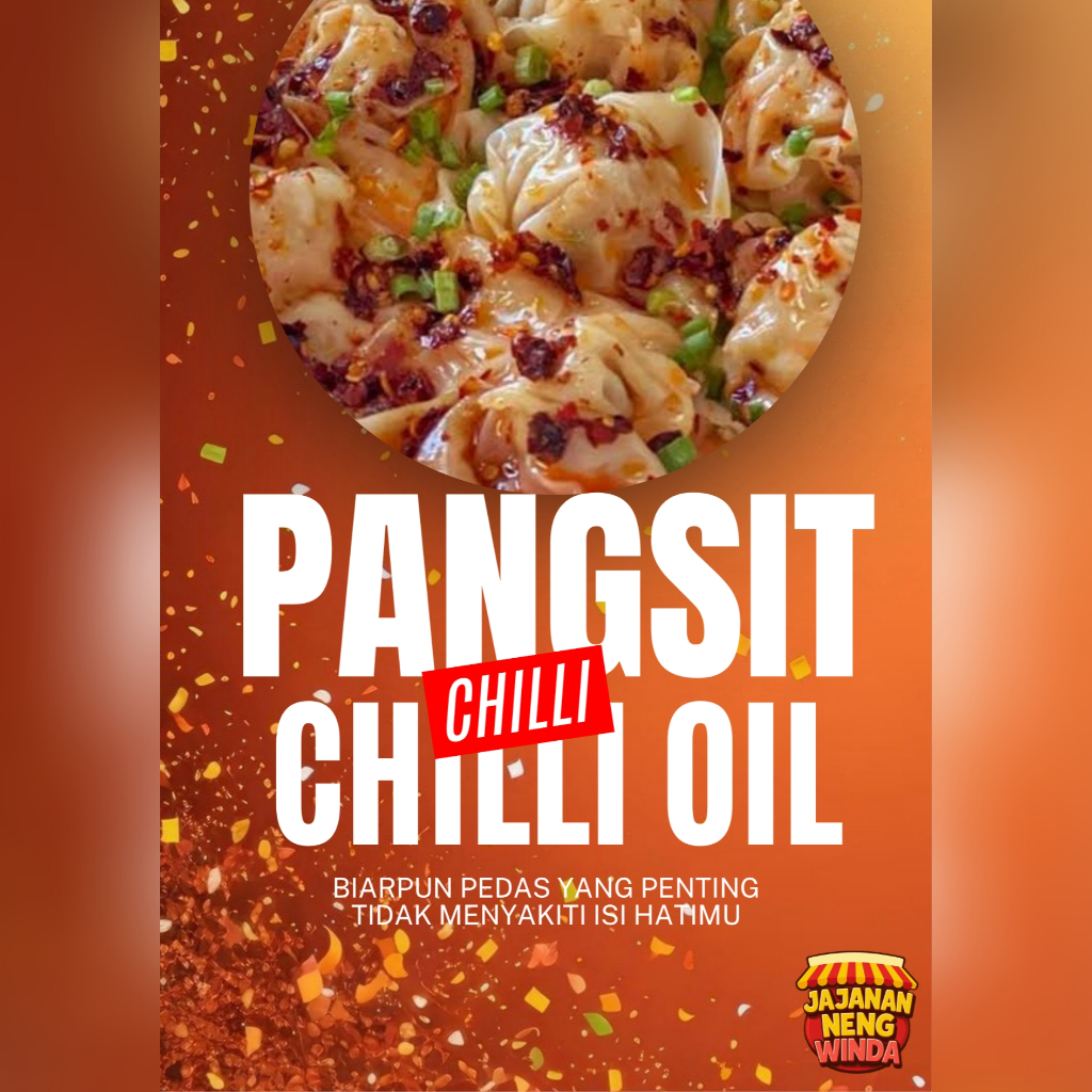 

1 PACK ISI 6 - Pangsit chilli oil / wontoon chilli oil / jajanan viral / jajanan enak / jajanan murah